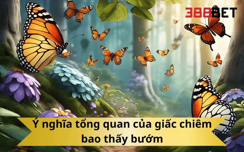 Ý nghĩa tổng quan của giấc chiêm bao thấy bướm